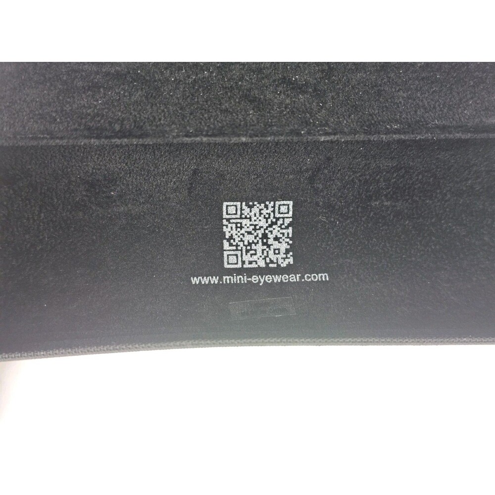 MINI Black Hard Eyeglass Case for Glasses Fabric 7 in Protective Storage - Picture 3 of 7